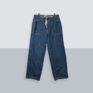 Forenza Womens baggy Jnco style wide leg Pockets Vintage Denim 16